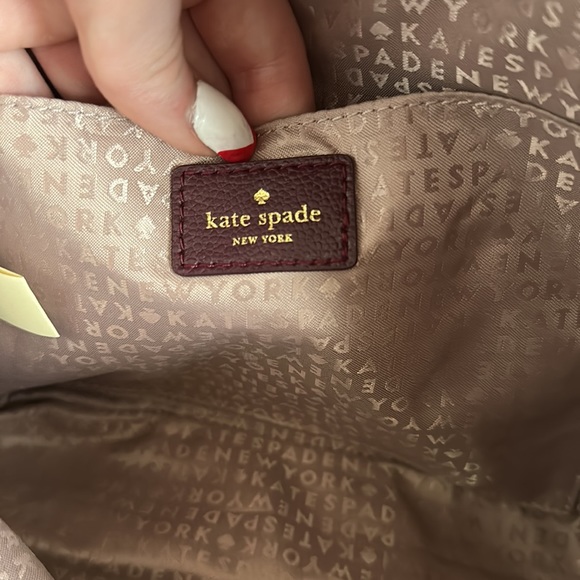 Kate spade velvet mini backpack - Picture 6 of 7